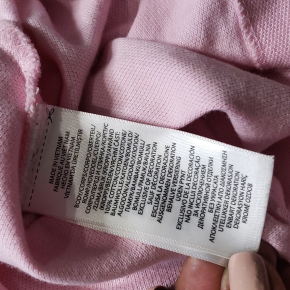 Polo Ralph Lauren Custom Slim Fit Pink LG - Picture 9 of 11